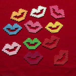 Lips Perler Bead Bundle